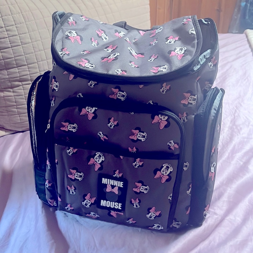 Minnie Mouse backpack/diaper bag